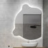 Torquay Teddy Irregular Modern Anti-Fog Backlit LED Bathroom Mirror with Touch Sensor