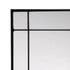 Harrison Outdoor Black Wall Mirror