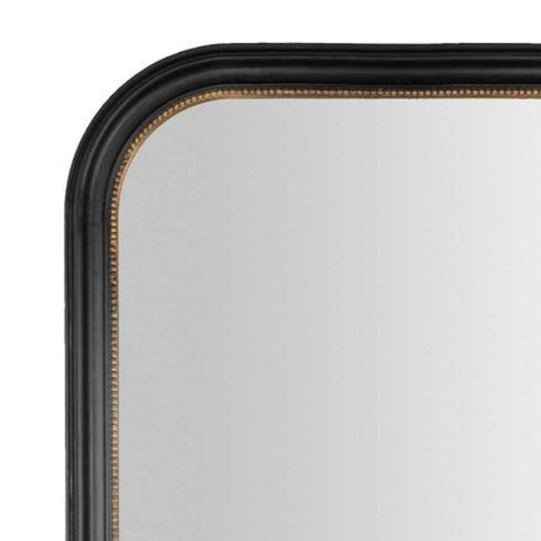 Nathaniel Arch Black Wall Mirror