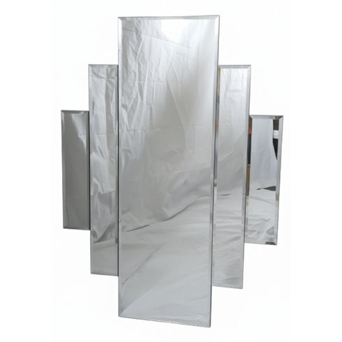 Elowen Art Deco Fan Bevelled Wall Mirror