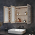 Tallis Three Door Anti-fog LED Bathroom Cabinet