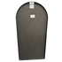 Back panel of black framed arched wall mirror with durable construction