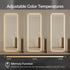 Inverloch Rectangular Edge-Lit LED Frameless Wall Mirror - Tricolour Dimmable Mirror