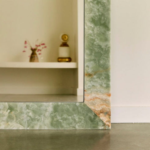 Mallee Large Natural Stone Mirror