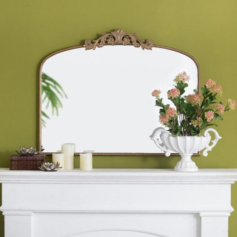 Augusta Arch Gold Wall Mirror