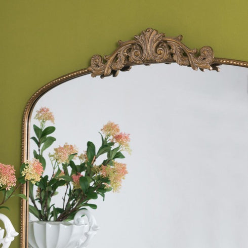 Augusta Arch Gold Wall Mirror
