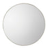 Henrik Champagne Round Wall Mirror
