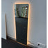 Inverloch Rectangular Edge-Lit LED Frameless Wall Mirror - Tricolour Dimmable Mirror