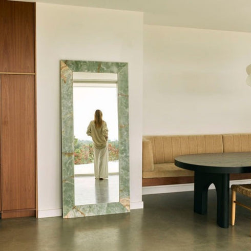 Mallee Large Natural Stone Mirror