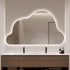 Deon Backlit LED Wall Mirror - Cloud Shape Bathroom Mirror with Touch Switch