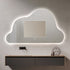 Deon Backlit LED Wall Mirror - Cloud Shape Bathroom Mirror with Touch Switch