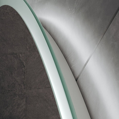 Indigo Round LED Bathroom Mirror with Bluetooth & Touch Control