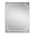 Takeo Corner Detail White Wall Mirror