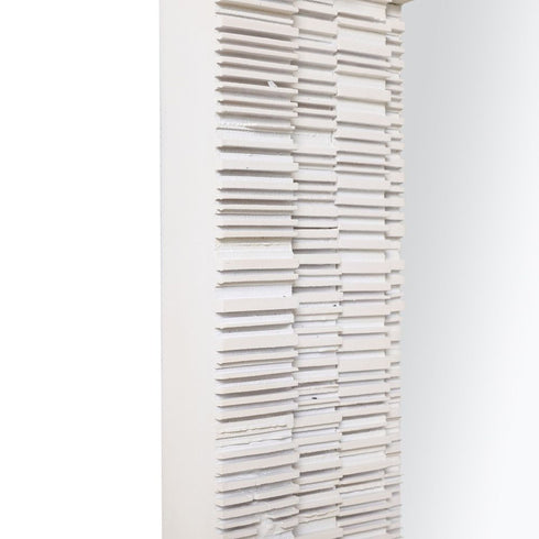 frame view of Dani White Wall Mirror