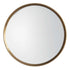 Hank Gold Round Wall Mirror