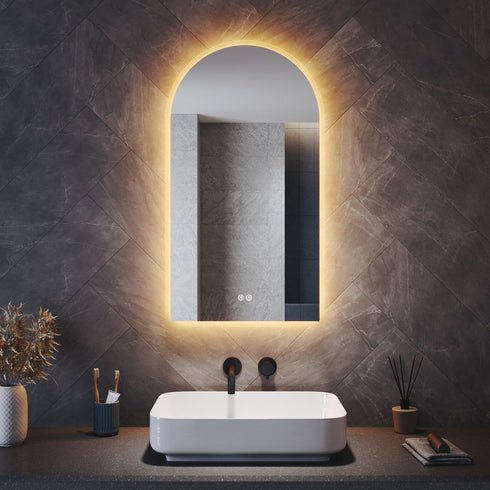 Lois Arched Anti-Fog LED Bathroom Mirror