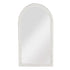 Cloverley Arched White Floor Mirror