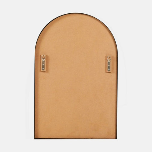 Aiva Arch Matt Black Wall Mirror