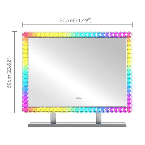 Wilgara Crystal Diamond LED Vanity Mirror