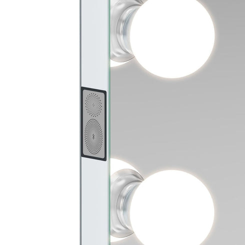 Kurinda Full Length LED Hollywood Vanity Mirror White