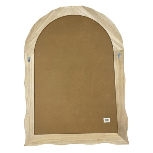 Anora Arch White Wall Mirror