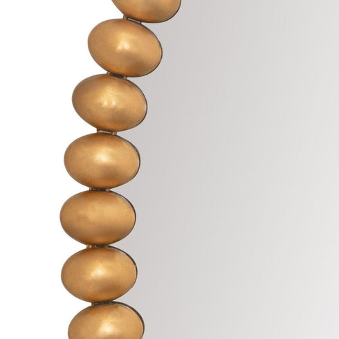 Brielle Round Wall Mirror Gold