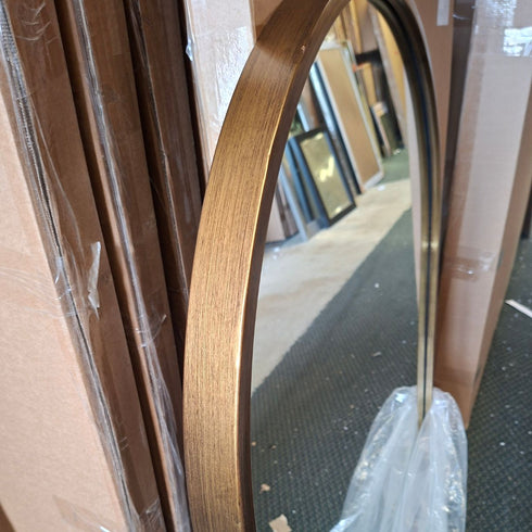 Andriy Arch Gold Wall Mirror
