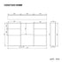 Coralie Stainless Steel Wall Mounted Bathroom Mirror Cabinet