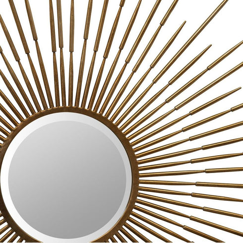 Nova Antique Gold Wall Mirror