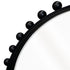 Giorgio Round Black Wall Mirror