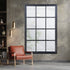 Harvey Matt Black Wall Mirror