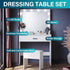 Crisial LED Dressing Table Vanity Set