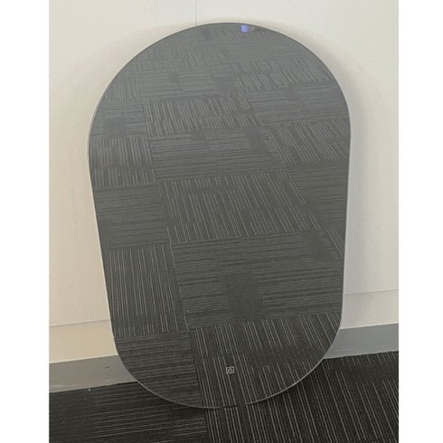 Daintree Frameless Oval Backlit LED Bathroom Wall Mirror