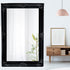Gabriel Ornate Black Wall Mirror