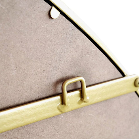 Strauss Round Gold Wall Mirror