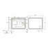 Taylor Rounded Corners Anti-fog Frontlit & Backlit LED Bathroom Mirror - Matte Black Frame with Wave Motion Sensor