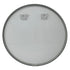 Kiora Black Round Wall Mirror