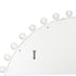Giorgio Round White Wall Mirror