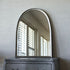 Enica Arch Silver Wall Mirror