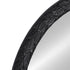 frame view of Iggy Round Wall Mirror Black