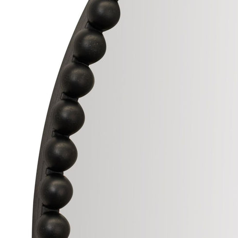 Brielle Oval Black Wall Mirror