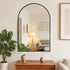 Harper Aluminium Black Wall Mirror