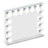 Destinee 15 Dimmable LED Bulbs Hollywood Vanity Mirror Pro Max with Bluetooth Speaker
