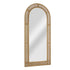 Isola Arched Rattan Wall Mirror