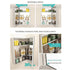 Coralie Stainless Steel Wall Mounted Bathroom Mirror Cabinet
