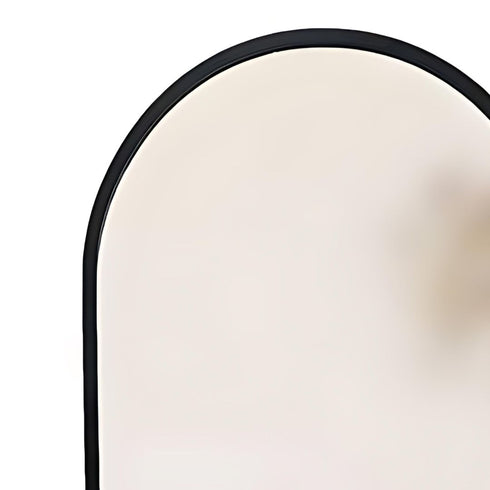 Kirby Arch Black Wall Mirror
