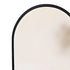 Kirby Arch Black Wall Mirror