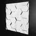 Zephyr Square 3D Wall Mirror - Multi Faceted Geometric Decorative Mirror Panel