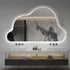 Deon Backlit LED Wall Mirror - Cloud Shape Bathroom Mirror with Touch Switch
