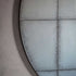 Brendon Grid Antique Round Wall Mirror